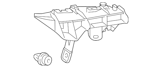 52562-53030 Деталь UPPER RETAINER, RIGHT