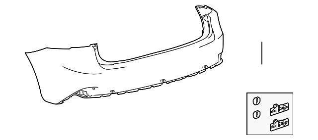 52159-53940 Деталь BUMPER COVER