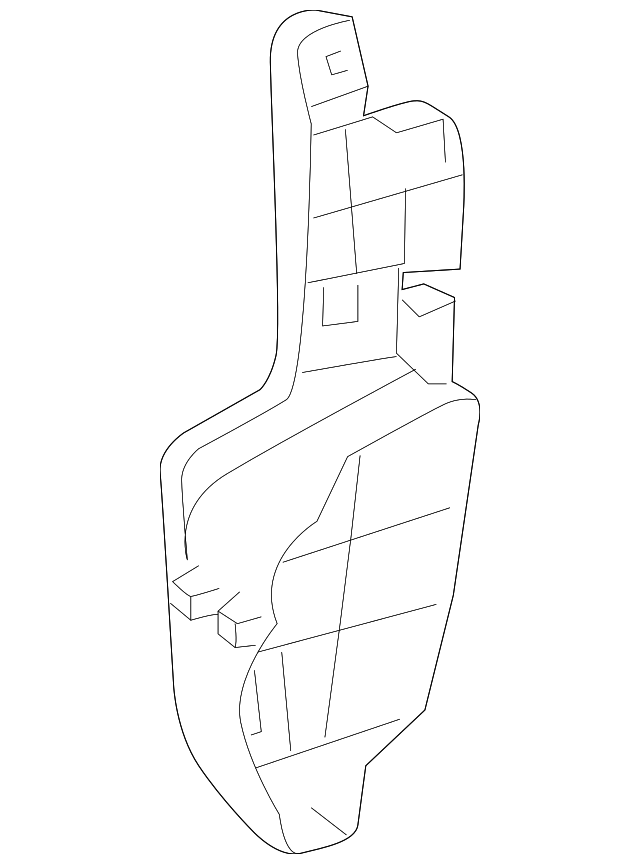 52156-53040 SIDE SUPPORT, LEFT