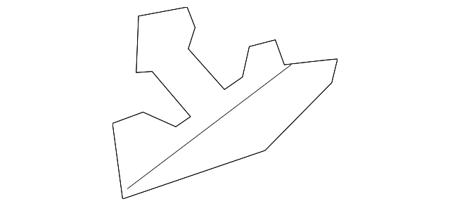 52161-53050 Деталь LOWER COVER FASTENER