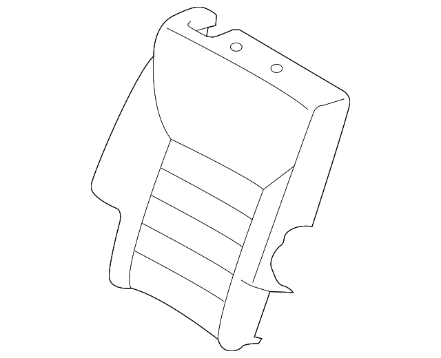 89460-C6070C63 SEAT BACK COVER, RIGHT