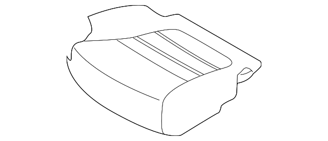 89260-C6100C66 CUSHION COVER, RIGHT
