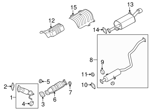 Forte EXHAUST COMPONENTS 4