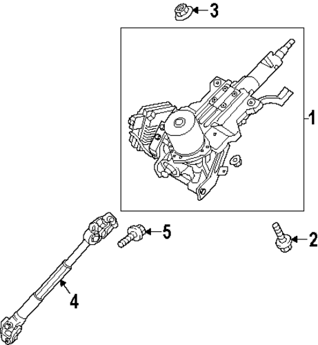 Optima STEERING COLUMN ASSEMBLY