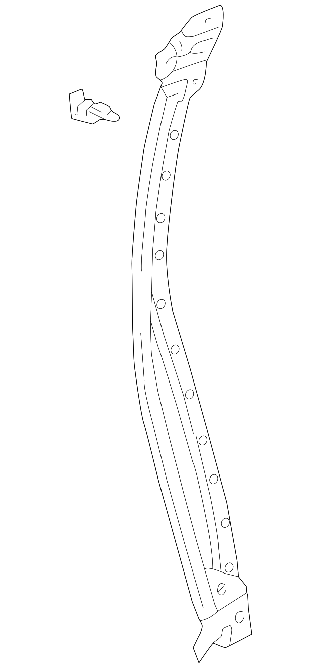67871-0C010 Деталь FRONT W'STRIP, RIGHT