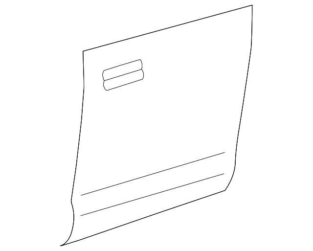 67113-0C010 Деталь OUTER PANEL, RIGHT