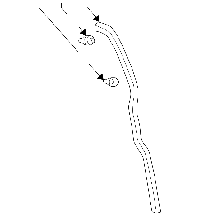 67873-0C010 Деталь REAR W'STRIP, RIGHT
