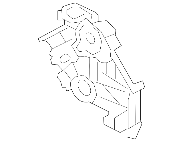 21351-3F000 Деталь LOWER TIMING CVR