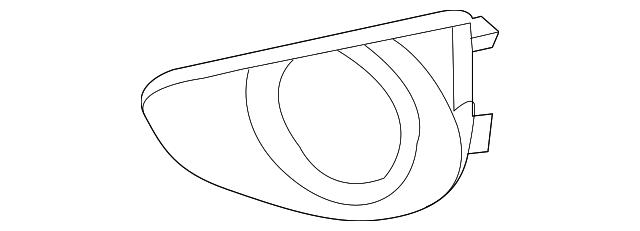 81482-52320 FOG LAMP BEZEL, LEFT