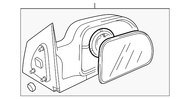 87620-2E530 Деталь MIRROR ASSY, RIGHT