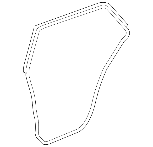 211-730-04-78 Деталь WEATHERSTRIP, RIGHT