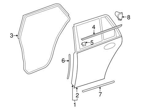 E500 DOOR & COMPONENTS 3