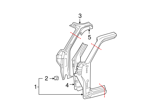xB HINGE PILLAR