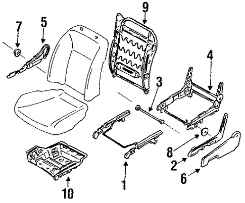 G20 FRONT SEAT COMPONENTS