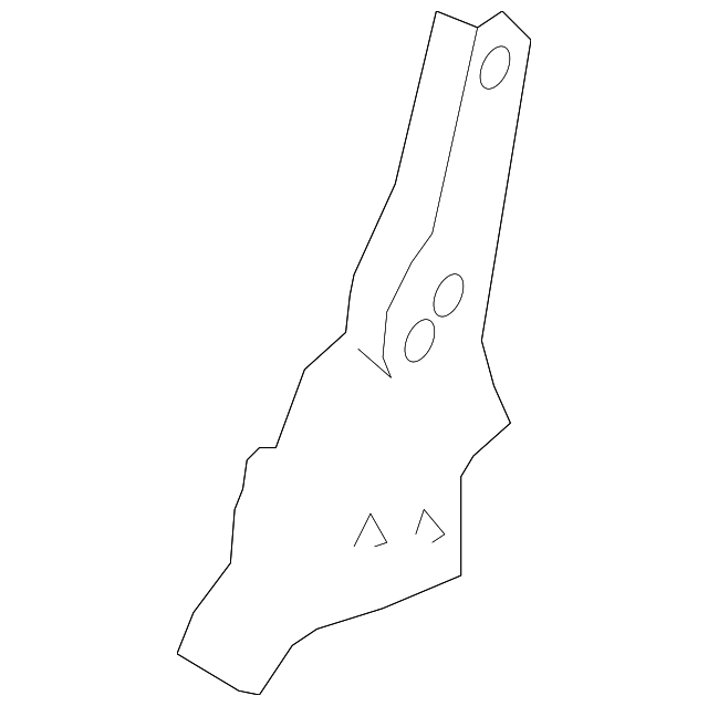 89043310 Деталь LATCH, LEFT