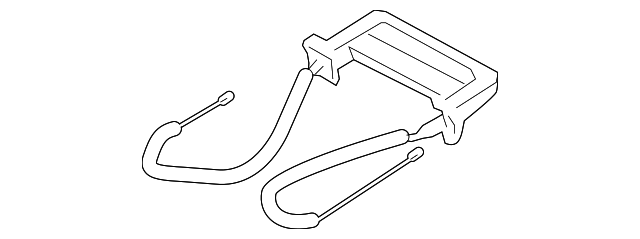 89043308 Деталь RELEASE HANDLE, LEFT