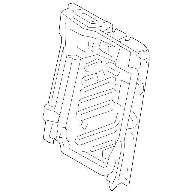89043292 Деталь SEAT BACK FRAME, LEFT