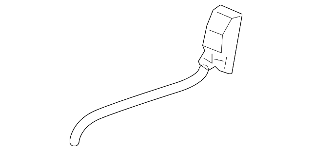89043302 Деталь RELEASE LEVER, LEFT