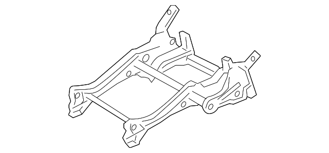 19177401 Деталь SEAT BASE, LEFT