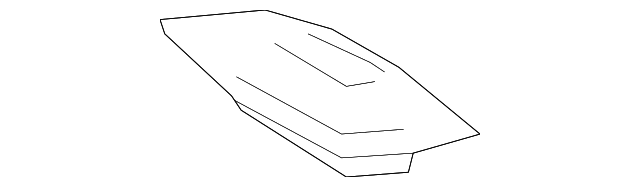 89043350 Деталь SEAT BELT BEZEL, RIGHT