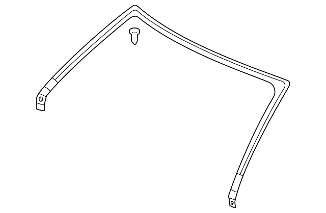 MR375737 Деталь WEATHERSTRIP
