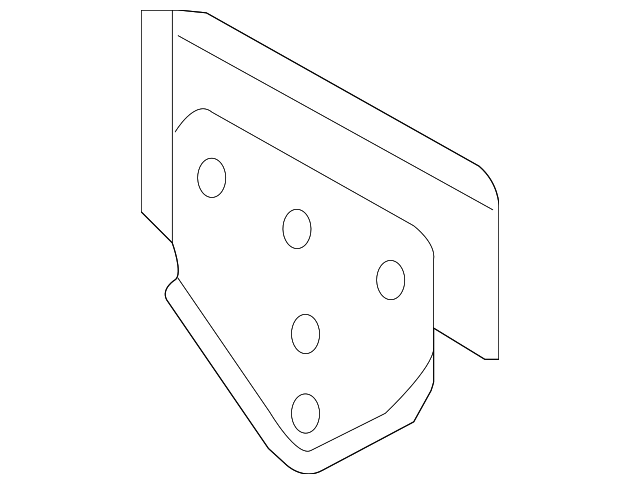 5257A346 Деталь REAR BODY EXTN, RIGHT