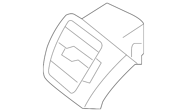 66119AG02A Деталь VENT DUCT, RIGHT