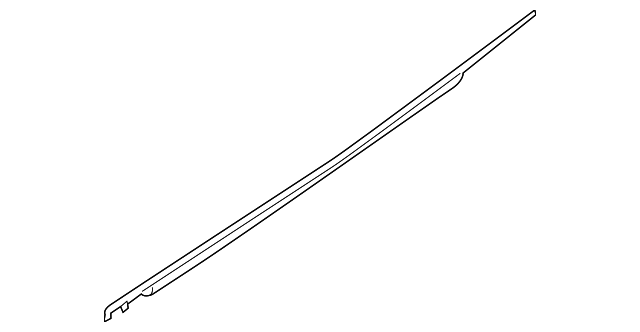 83210-2W000 BELT MOLDING, LEFT