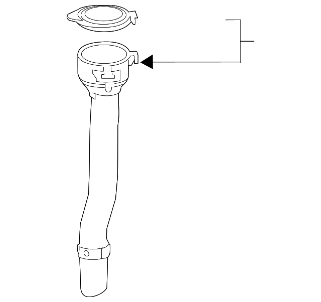 85301-24070 Деталь INLET TUBE