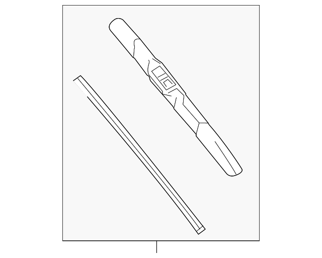 85222-24150 Деталь WIPER BLADE, LEFT