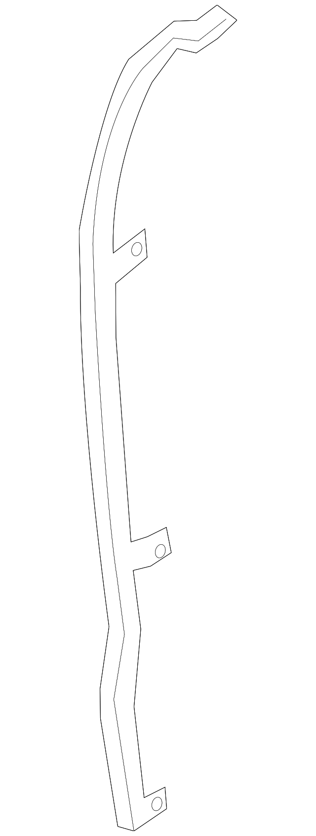BB5Z-7825324-B Деталь FRONT W'STRIP, RIGHT