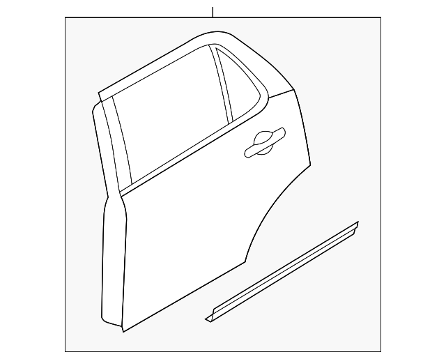 FB5Z-7824630-A Деталь DOOR ASSY, RIGHT