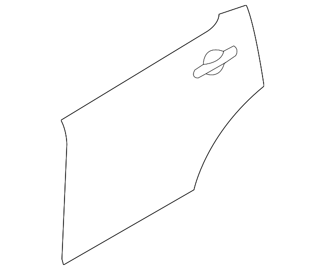 BB5Z-7824700-A Деталь OUTER PANEL, RIGHT