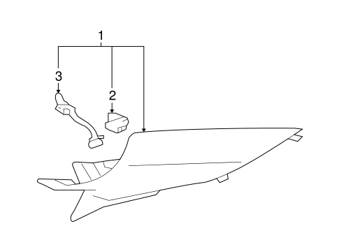Lancer INTERIOR TRIM - QUARTER PANELS