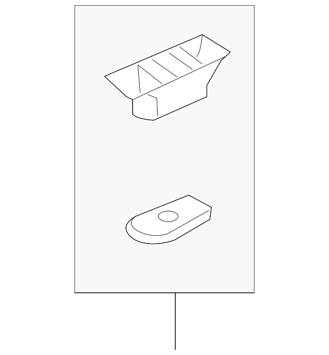 88937284 Деталь CENTER SUPPORT, RIGHT
