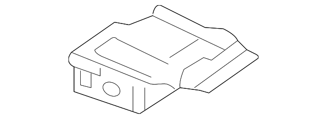 8P4-817-975 Деталь HINGE REINF, LEFT