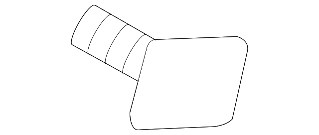 MN159605 Деталь REFLECTOR BOLT, LEFT