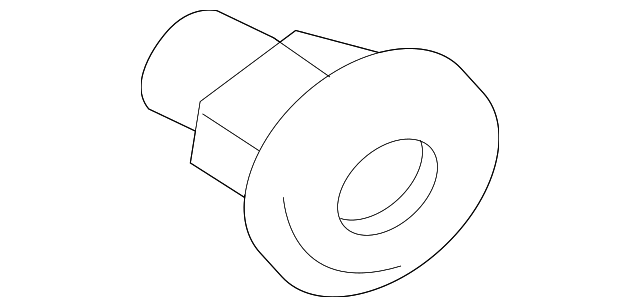 MU000841 Деталь REFLECTOR NUT, LEFT