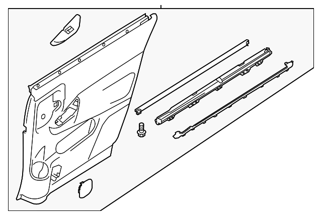 82900-1JA2A Деталь DOOR TRIM PANEL, RIGHT
