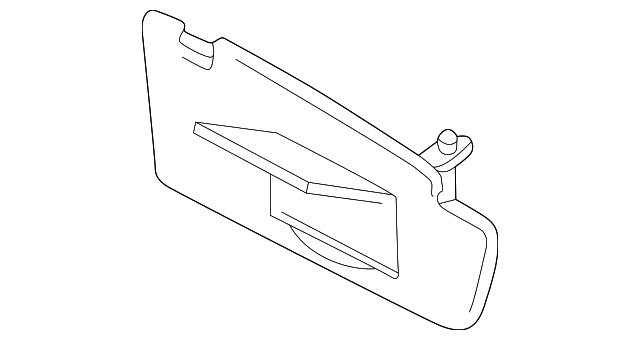 3B0-857-552-E-3PS Деталь SUNVISOR, RIGHT