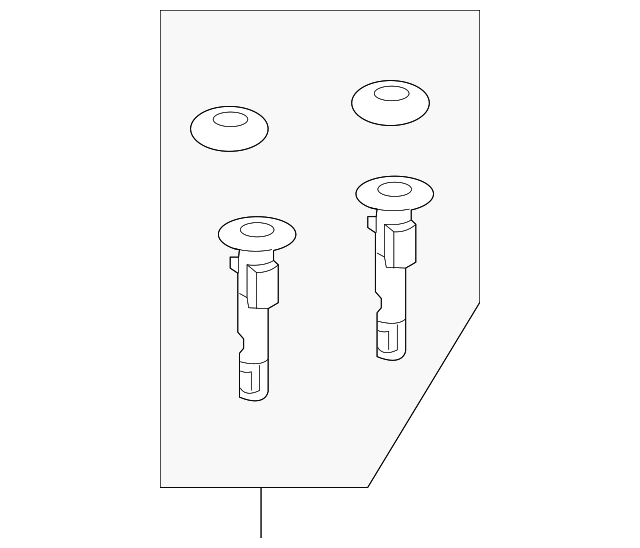 22909693 HEADREST GUIDE, LEFT