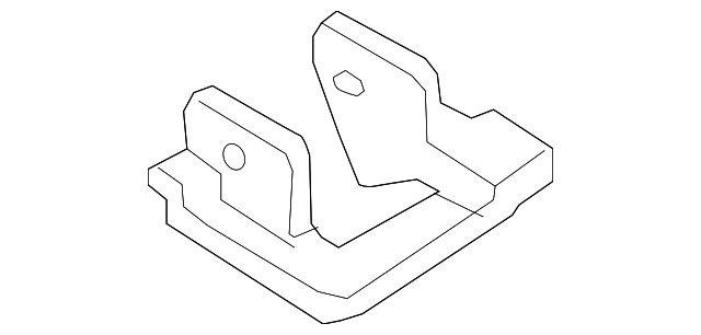 8T4Z6031B Деталь ENGINE BRACKET, LEFT