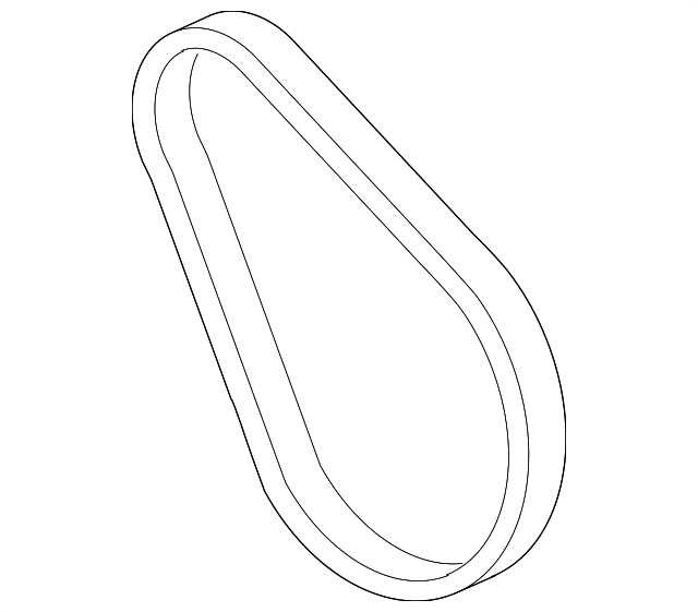 4668241AE ALTERNATOR BELT