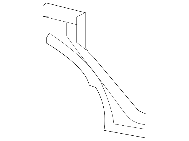 55395997AF Деталь SILL REINF, LEFT