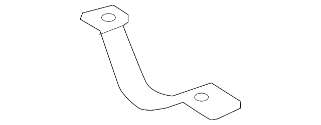 17584-0P110 Деталь FRONT PIPE FRONT BRACKET
