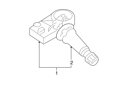 Forenza TIRE PRESSURE MONITOR COMPONENTS