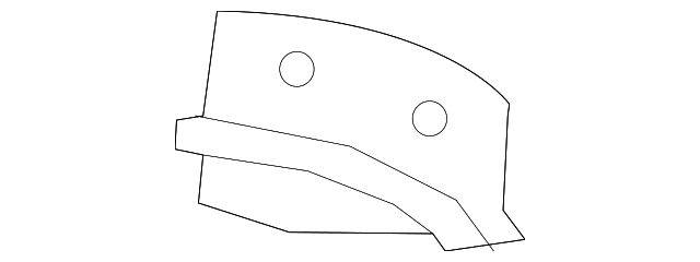 G4560-3WCMA Деталь REAR FLOOR PAN BRACKET
