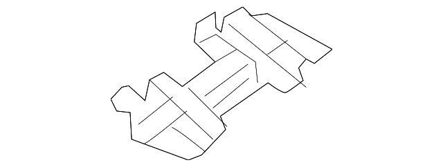 F4824-3WCMA Деталь REAR FLOOR PAN BRACKET