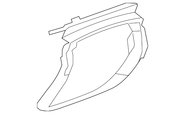 25917579 Деталь CENTER COVER