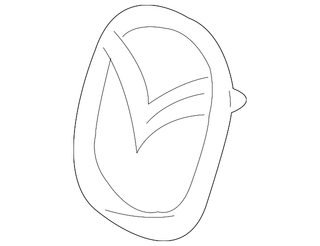 ZZC1-51-740 Деталь EMBLEM